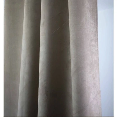 Afbeelding van LINDER VelvetElegance Gordijnen met Haken 145x260cm Suedine Praline