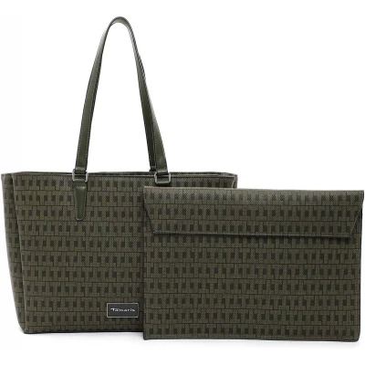 Afbeelding van Tamaris Schoudertas Business tas Jody Businesstasche Fango Donkergroen