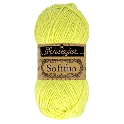 Afbeelding van Scheepjes Softfun 2638 Soft Limoen Garen 10x50g