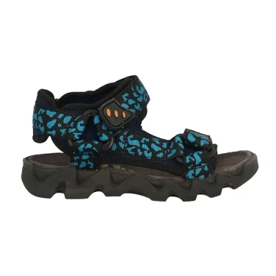 Afbeelding van Lurchi OLLY Outdoorsandalen voor kinderen, Maat: 37, Navy/turkis Textiel/ synthetisch