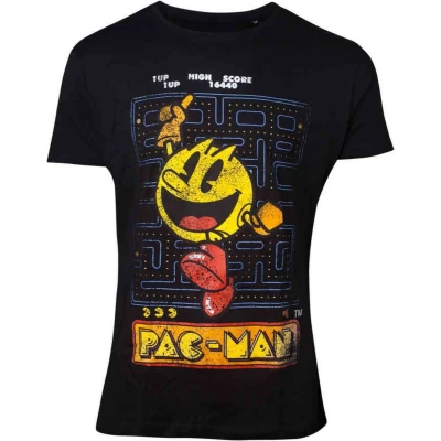 Afbeelding van Pac man Retro Start Scene Men S T shirt