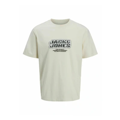 Afbeelding van Jack &amp; Jones PLUS SIZE Tshirt print, Heren, Maat: 4XL, Sweet corn