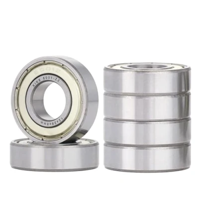 Afbeelding van XiKe 6 Stuks 6001ZZ Kogellager 12x28x8mm Chroomstaal en Dubbele metalen afdichting 6001Z Groefkogellagers