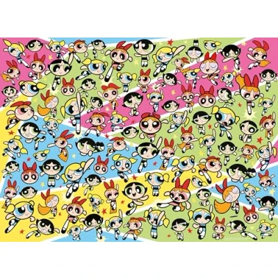 Afbeelding van Ravensburger Puzzle 12001036 Powerpuff Girls Challenge 500 Teile für Erwachsene und Kinder ab 12 Jahren