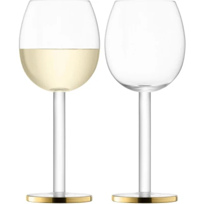 Afbeelding van Witte Wijnglas L.S.A. Luca 320 ml (2 Delig)