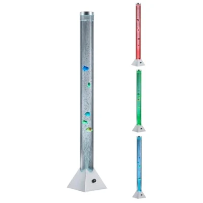 Afbeelding van REALITY MOTION Vloerlamp Titaan incl. SMD LED 3.6W Snoerschakelaar RGB kleurwisselaar
