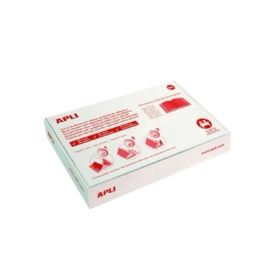 Afbeelding van Boek Case Apli 100 Stuks 31 x 53 cm Transparant (100 Stuks)