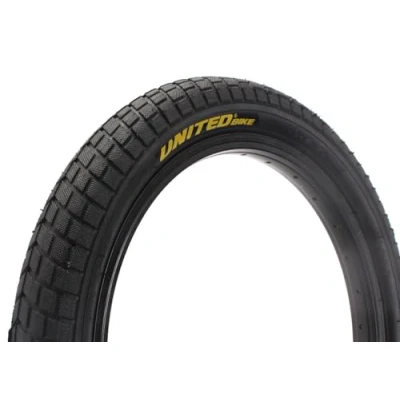 Afbeelding van KHE x United 16 inch BMX Freestyle banden 2,125 zwart slechts 530 g