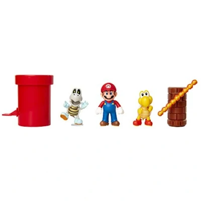 Afbeelding van Super Mario Action Figure Set Dungeon Diorama