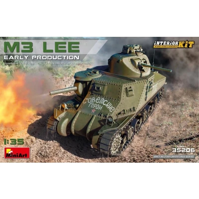Afbeelding van Miniart M3 Lee Early Prod. Interior Kit modelbouwsets, hobbybouwspeelgoed voor kinderen, modelverf en accessoires