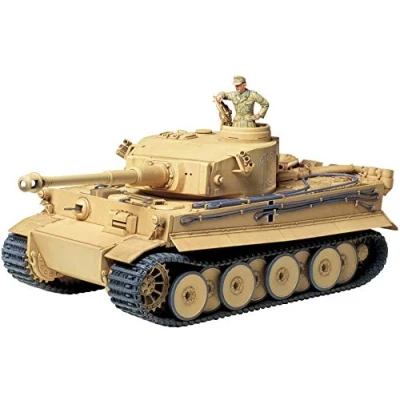 Afbeelding van Tamiya 300035227 1:35 WWII Tiger I initiaal/vroege productie, miniatuurvoertuigen