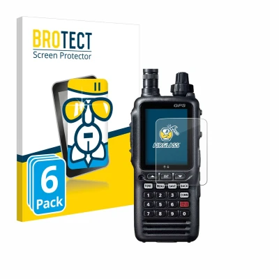 Afbeelding van BROTECT Screenprotector voor Yaesu FTA 850L Folie Beschermfolie Beschermglas transparant (6 Stuks)
