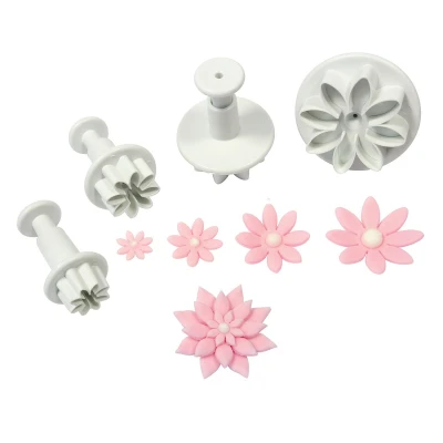 Afbeelding van Uitstekerset Daisy Marguerite PME, set van 4