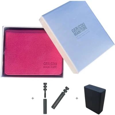 Afbeelding van GC Cadeauset starter kit compatibel met IQOS ILUMA, TEREA OLEVIA accessoire etui borduurschroef en mini borduurbeker (set roze)