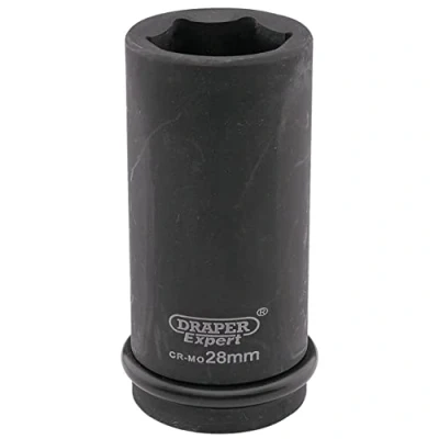 Afbeelding van Draper Expert 05060 28mm 3/4&quot; vierkante drive Hi Torq 6 punts diepe impact socket