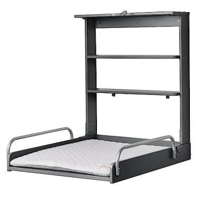 Afbeelding van roba Wandkleedrek grijs + aankleedkussen Style