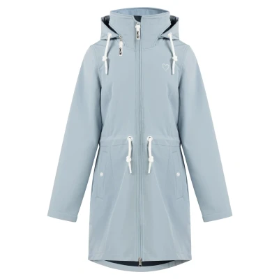 Afbeelding van myMo Athlsr Alary Regenjas, Dames, Maat: 40, Hellblau