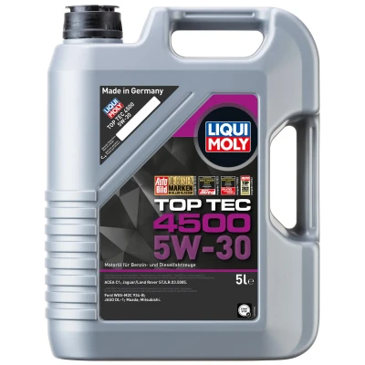 Afbeelding van Motorolie LIQUI MOLY TopTec 4500 5W30 5L