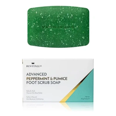 Afbeelding van Revitale Geavanceerde Pepermunt en Puimsteen Voet Scrub Behandeling Zeep