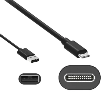 Afbeelding van Motorola Chargers 1 M USB C (SKN6473A) Data/Oplaadkabel.
