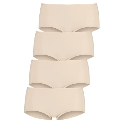 Afbeelding van Lascana Hipster van elastisch katoen (set, 4 stuks)