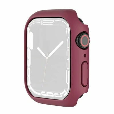 Afbeelding van Apple Watch 45mm Hard case (open front) Bordeaux Geschikt voor