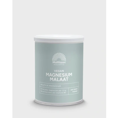 Afbeelding van 2x Mattisson Magnesium Malaat Poeder 200 gr