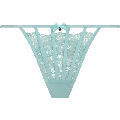 Afbeelding van Hunkemöller String Maxime Blauw XS