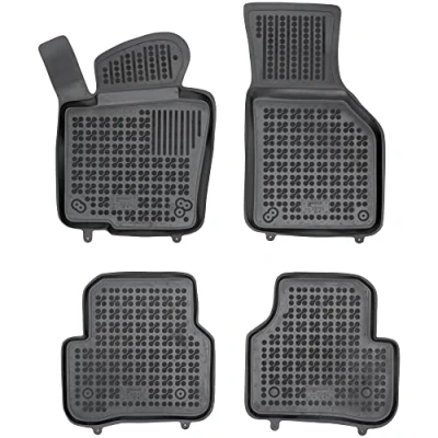 Afbeelding van M MOTOS Auto vloermatten van rubber voor Volkswagen Jetta VI 2010 2018 Maak uw reis comfortabeler met antislip automatten alle weersomstandigheden, bescherming tegen vuil