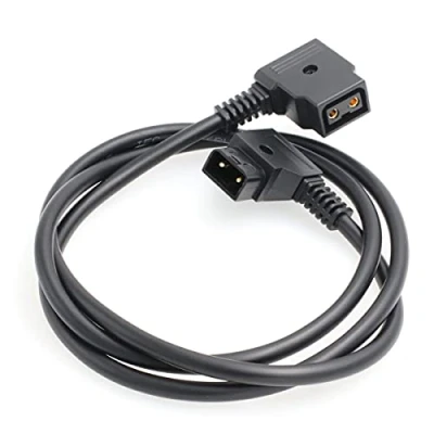 Afbeelding van SZRMCC Interface Conversiekabel D Tap 2 Pin Man naar Vrouw voor IDX Anton Bauer Batterij ARRI Rode Camera (2m)