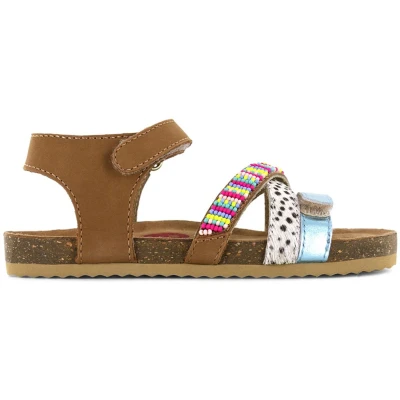 Afbeelding van ShoesMe IC23S009 Bruin Multi Sandaal