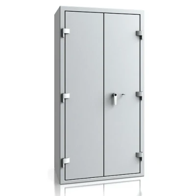 Afbeelding van De Raat Combi Paper S2 490 Inbraak en brandwerende documentenkast 187,5 x 95,5 52,7 cm Dubbelbaard Sleutelslot
