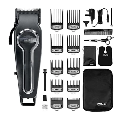 Afbeelding van Wahl Elite Pro draadloze tondeuse, heren, tondeuse voor mannen, doe het zelf kapsels, Secure Fit Premium Cutting Combs, zwart