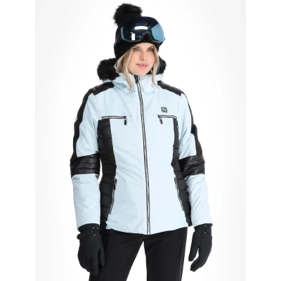 Afbeelding van Dare2b Enlighten Dames Ski Jas (maat: M/38, Blauw,zwart)