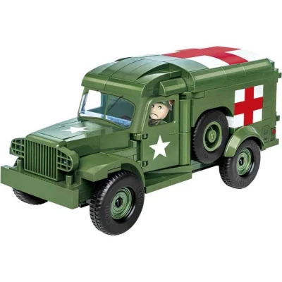Afbeelding van Cobi Bouwset Dodge Wc 54 Ambulance Donkergroen 294 delig
