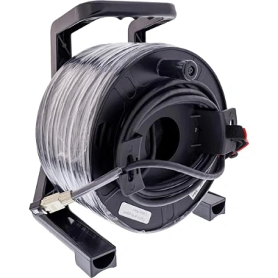 Afbeelding van InLine 78593A netwerkkabel Zwart 50 m Cat6a S/FTP (S STP)