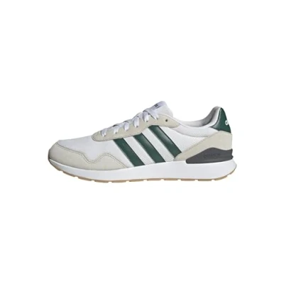 Afbeelding van adidas Heren RUN 60s 4.0 SHOES, ftwr white/collegiate green/grey one, 42 EU