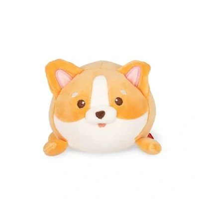Afbeelding van Legami Pluche Plush Super Soft!, Corgi, mini formaat, met identiteitskaart, staand, 14 x 15 12 cm