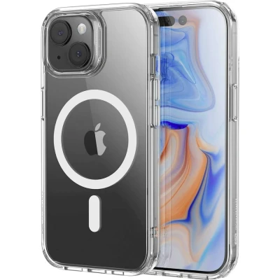 Afbeelding van ESR Classic Hybrid HaloLock Case Backcover Apple iPhone 15 Transparant MagSafe compatible