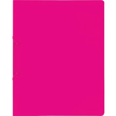 Afbeelding van Brunnen 106551626 ringband FACT!pp (A4, doorschijnend PP folie, 16 mm vulhoogte, 2 ringen) roze