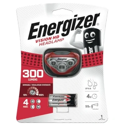 Afbeelding van Energizer Hoofdlamp Vision HD 4 LED