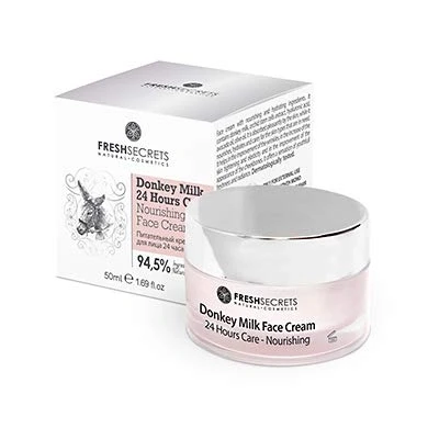 Afbeelding van Fresh Secrets Nourishing Ezelinnenmelk Gezichtscrème
