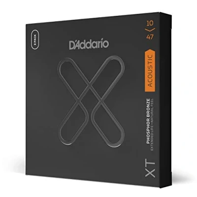 Afbeelding van D&#039;Addario XTAPB1047 3P XT 10 47 Akoestische gitaarsnaren