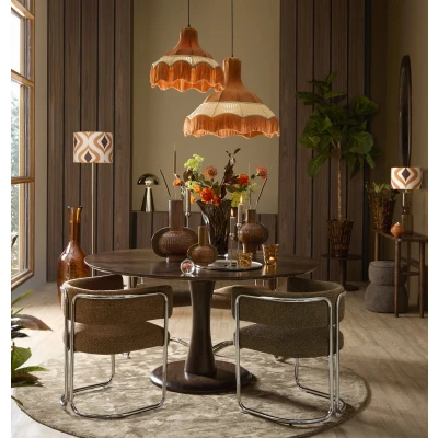 Afbeelding van Light&amp;living Kap cilinder 40 30 cm COOKIE bruin