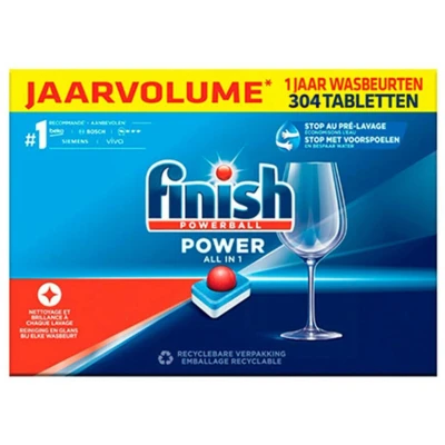 Afbeelding van 4x Finish Power Vaatwastabletten 76 stuks Regular