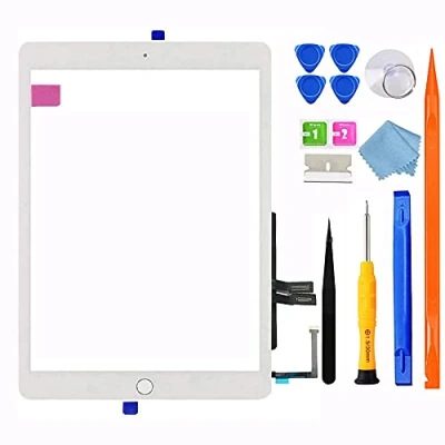 Afbeelding van JPUNG GoodFixe Screen Vervanging voor iPad 6e generatie 2018 24,6 cm (geen air2), alleen A1893 A1954, met Home knop, Complete Reparatie Gereedschapskit
