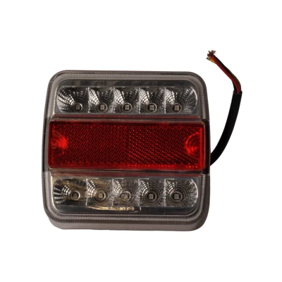 Afbeelding van Aanhangwagendirect LED achterlicht links 100x100x35 mm