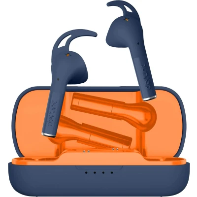 Afbeelding van Defunc True Sport draadloze oordopjes Bluetooth oortjes Donkerblauw Kunststof