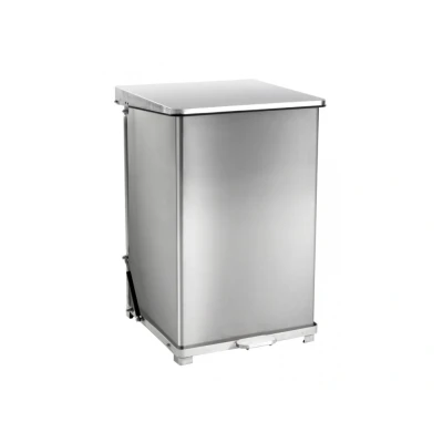 Afbeelding van Industriële pedaalemmer 152 ltr RVS