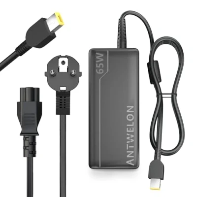 Afbeelding van ANTWELON 65W 45W Laptop Oplader Voeding AC Adapter 20V 3,25A voor Lenovo Thinkpad T470 T470S T460 E531 E440 E450 E560 E570 L470 L440 X270 X250 Ideapad 300 500 Yoga 13 11S X1 Carbon 2015/2016